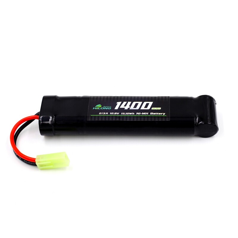 Hilong 1400mAh 10.8V 2/3A Ni-MH  High Power Battery Pack for RC Car/Boat