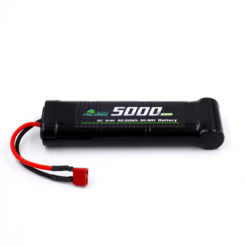 Hilong 5000mAh 8.4V SC Ni-MH  High Power Battery Pack for RC Car/Boat