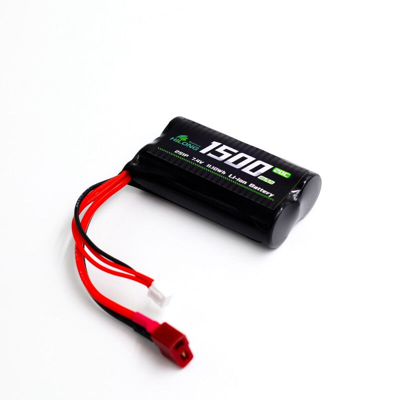 Hilong 1500mAh 7.4V  High Power Lithium Ion  Battery Pack for RC Hobby