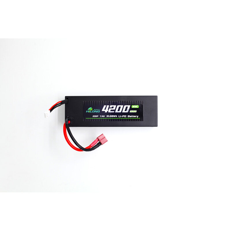 Hilong 4200mAh 7.4V 35C hardcase Li-PO Battery Pack for RC Car