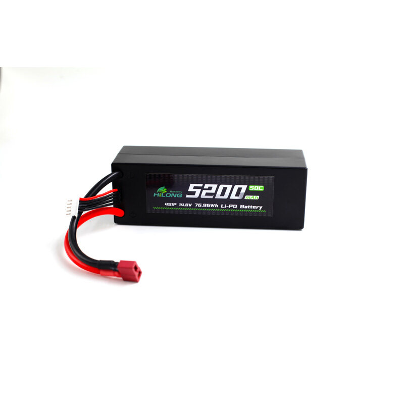 Hilong 5200mAh 14.8V 50C hardcase Li-PO Battery Pack for RC Car