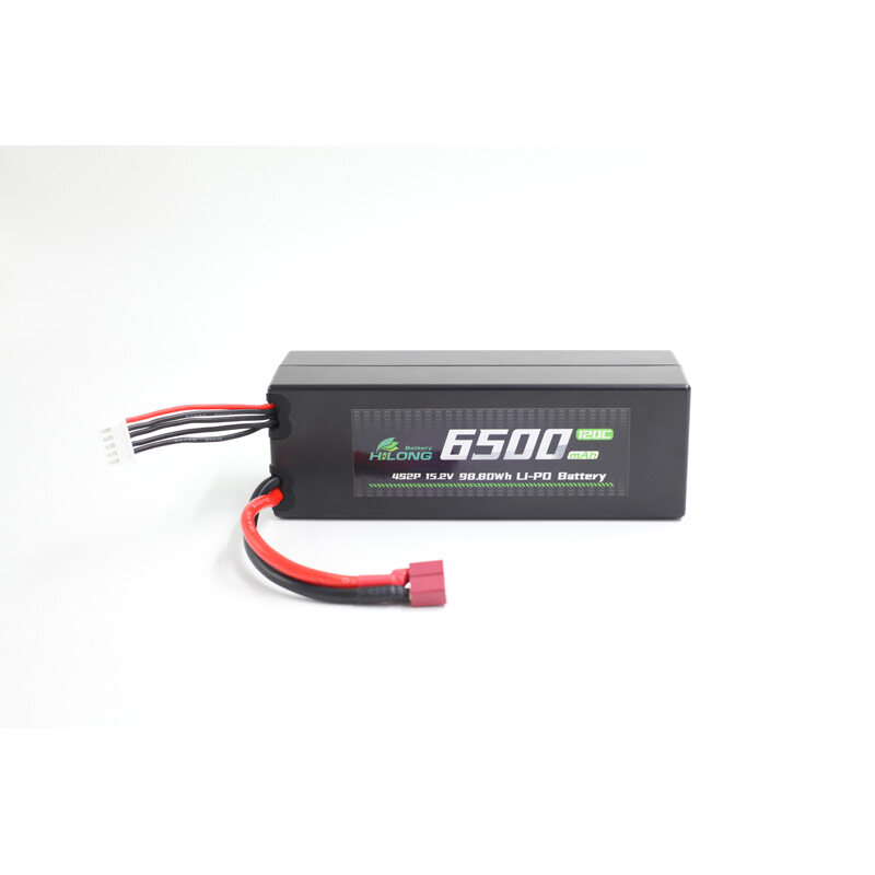 Hilong HV 6500mAh 15.2V 120C hardcase Li-PO Battery Pack for RC Car