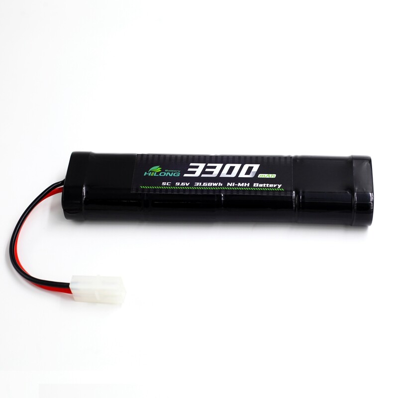 3300mAh 9.6V SC Flat Ni-MH  High Power Battery Pack for Military Airsoft