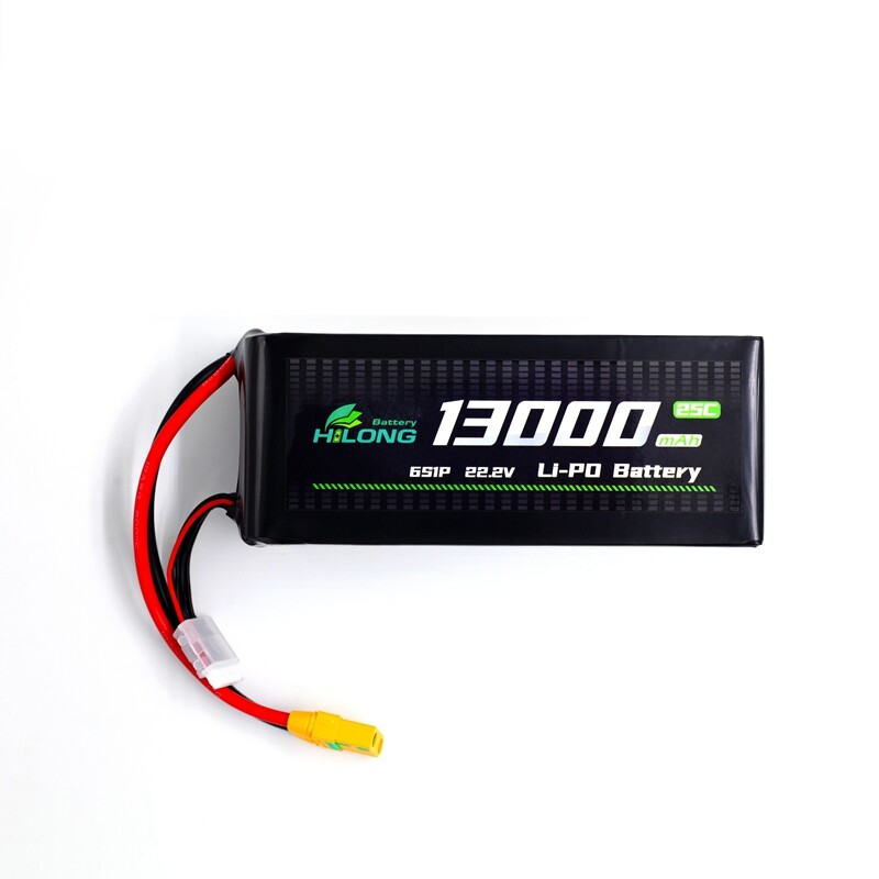 Hilong 13000mAh 22.2V 25C Li-PO Battery Pack for Aircraft, UAV, Agriculture Drone