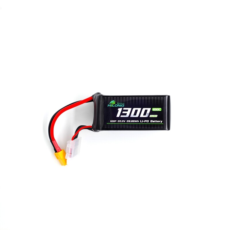 1300mAh 22.2V 6S1P 100C Li-PO Battery Pack