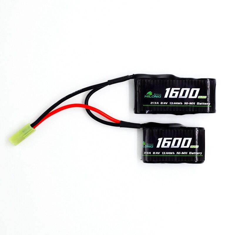 8.4V 1600mAh NiMH Flat Battery Pack: The Ultimate Power Solution for Airsoft Guns