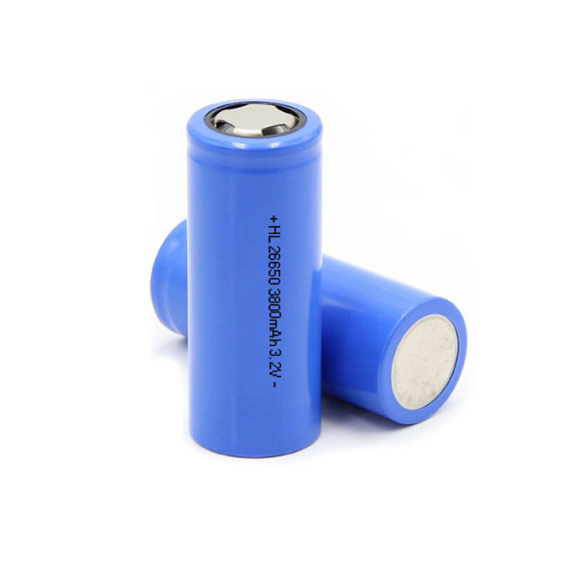 26650 3800mAh 3.2V LiFePO4(Lithium Iron Phosphate / LFP) Battery